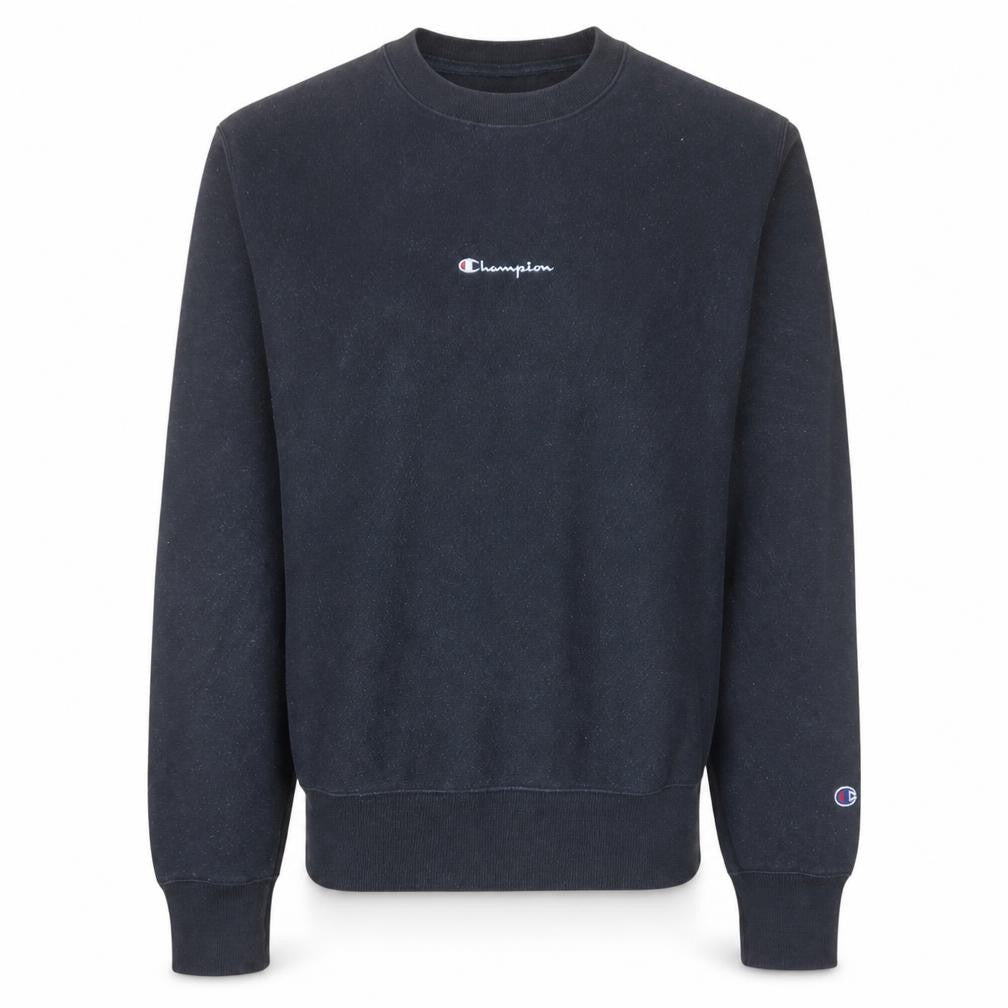 Champion Men's Black Small Pullover Reverse Weave Sweatshirt