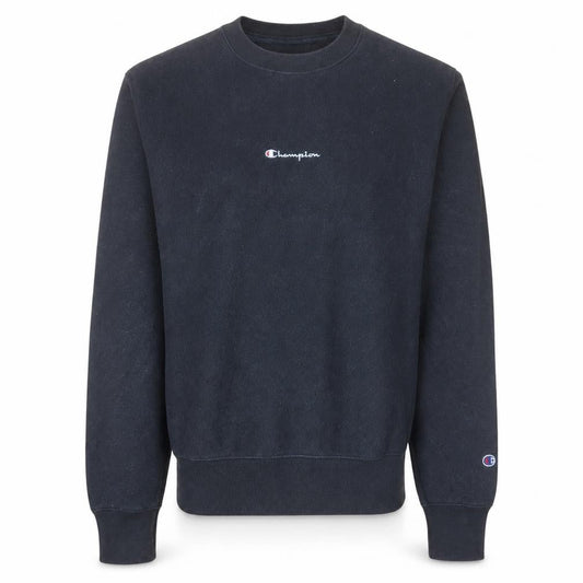 Champion Men's Black Small Pullover Reverse Weave Sweatshirt