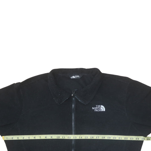 The North Face Men's Black Fleece Full Zip Jacket Size L