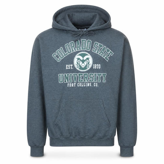 Champion Men's Grey Colorado State University Pullover Hoodie M