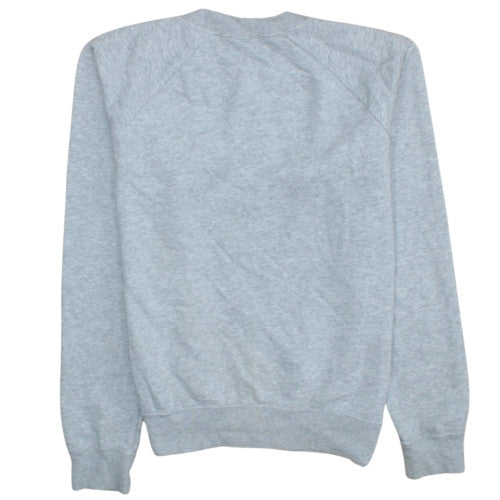 Nike Womens Grey Small Pullover Crew Neck Sweatshirt