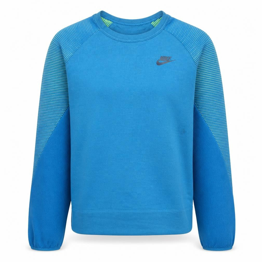 Nike Men's Blue Crew Neck Pullover Sweatshirt Size S