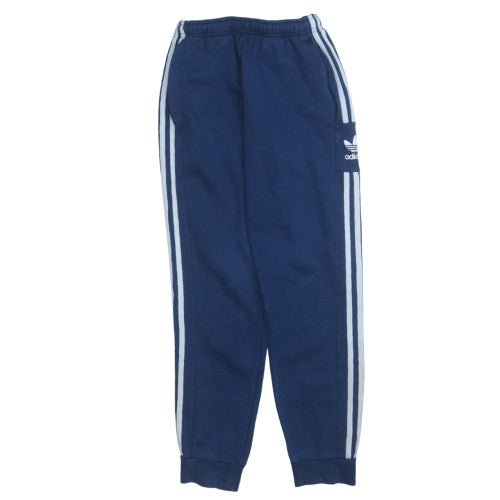 Adidas Men Blue Jogger Trousers S Regular Fit Casual Sportswear