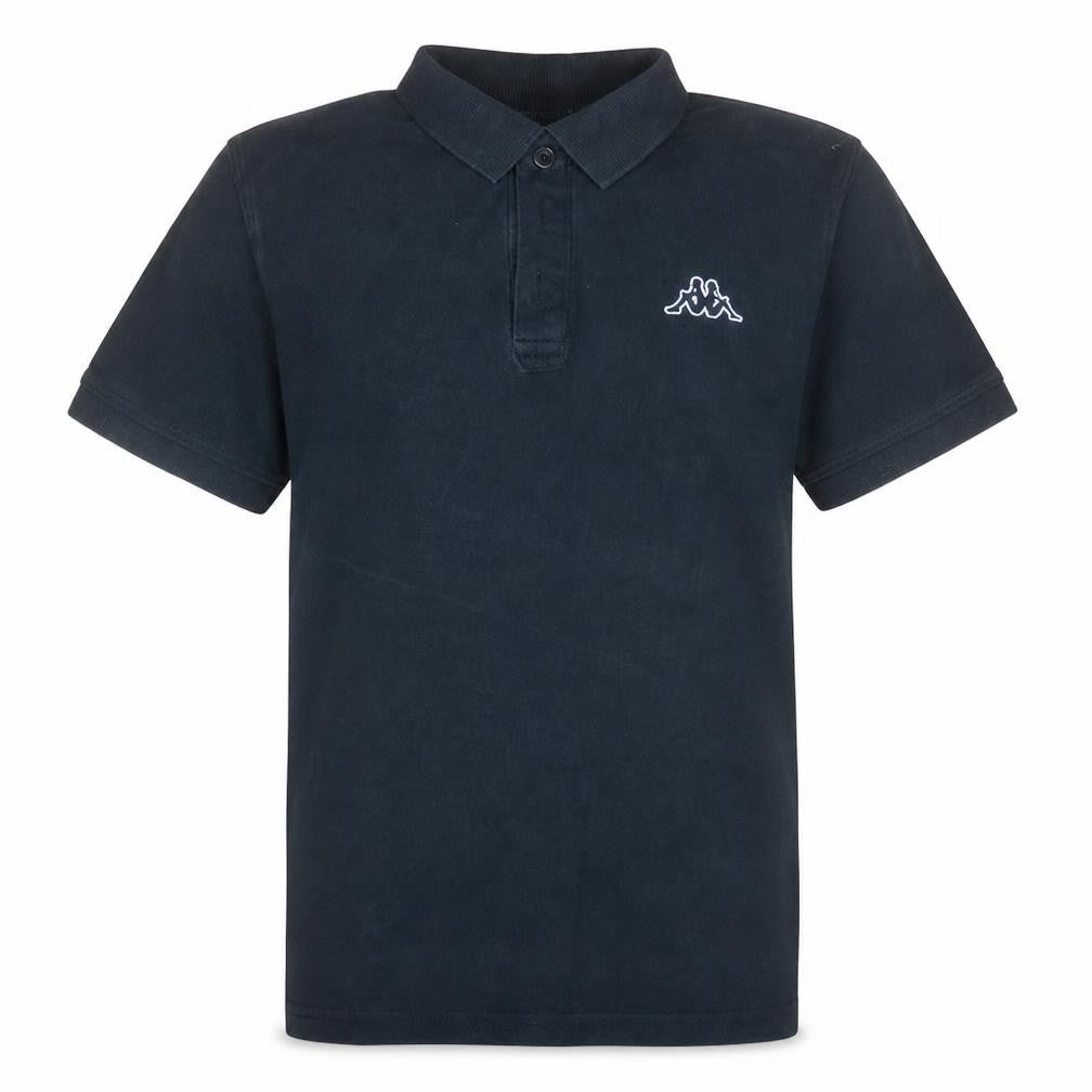 Kappa Men's Black Short Sleeve Polo Shirt Size M