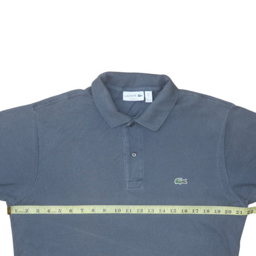 Lacoste Men's Blue Classic Fit Short Sleeve Polo Shirt Size L