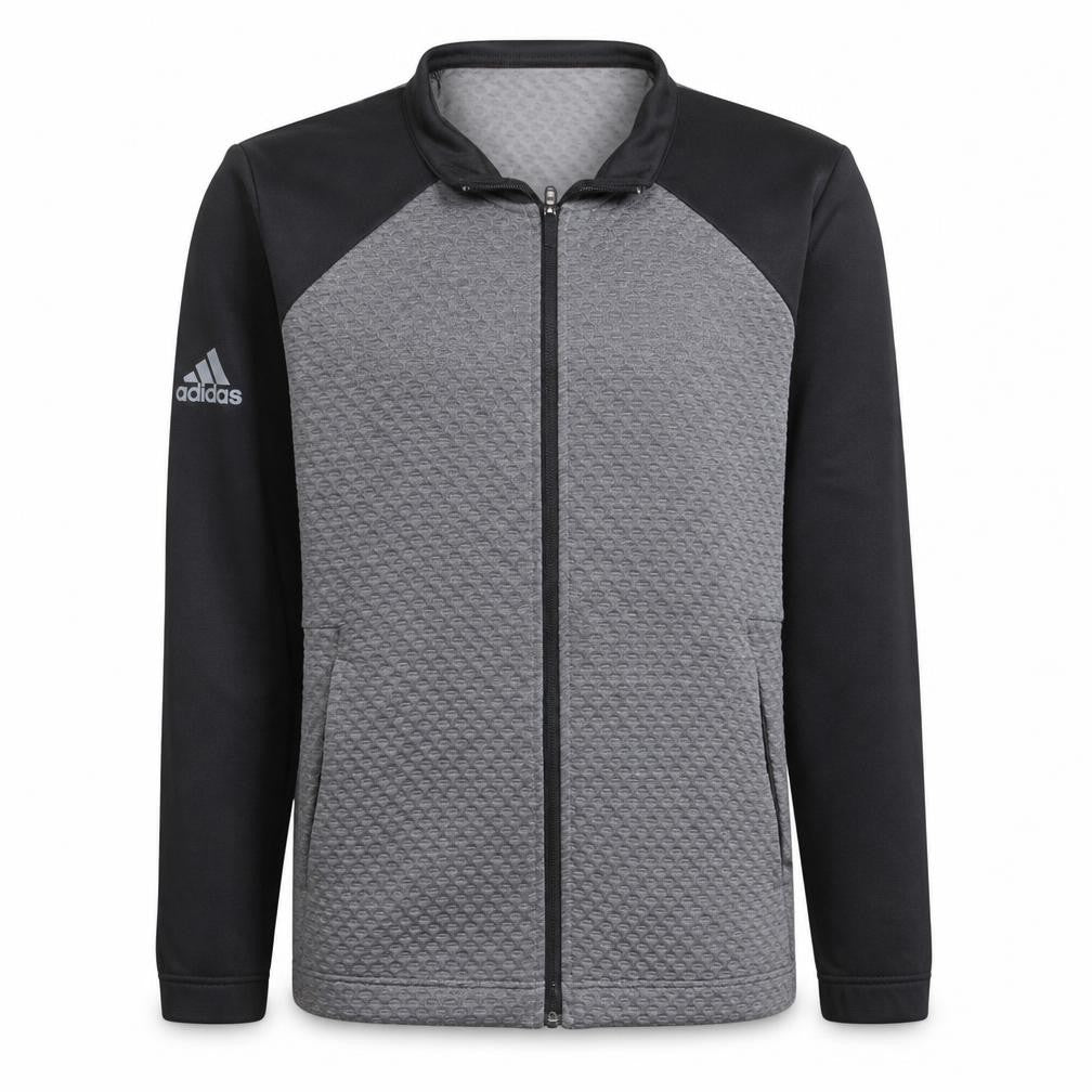 Adidas Men's Grey Full Zip Sports Sweatshirt Size L