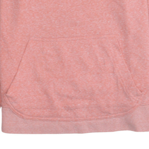 Reebok Women's Pink Crew Neck Pullover Sweatshirt Size S