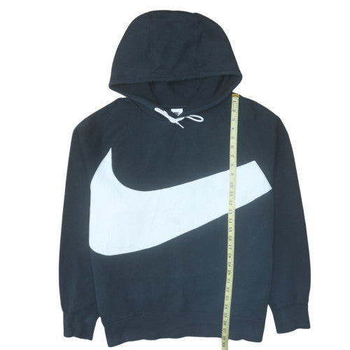Nike Men's Black XL Pullover Hoodie with Large Logo Graphic