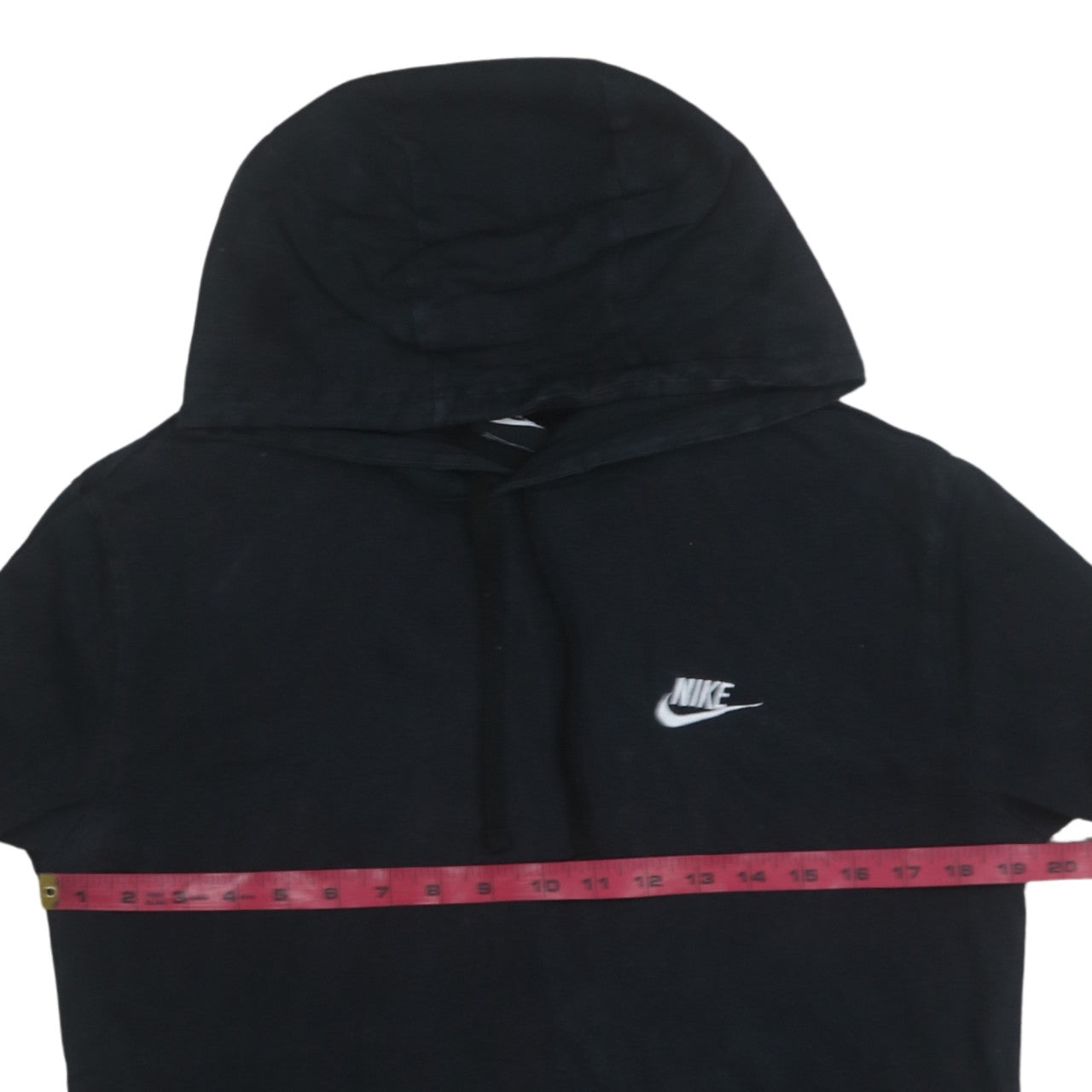Nike Men's Black M Pullover Hoodie Sweatshirt Cotton Logo