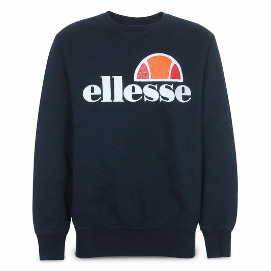 Ellesse Men's Blue XS Sweatshirt Crew Neck Pullover Logo Jumper