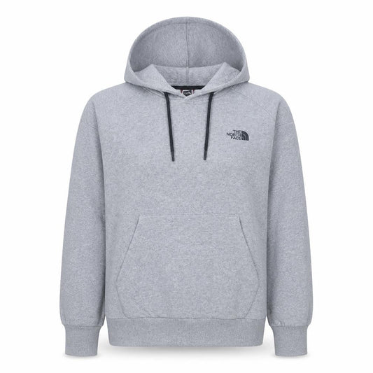 The North Face Womens Grey Pullover Hoodie L Graphic Fleece