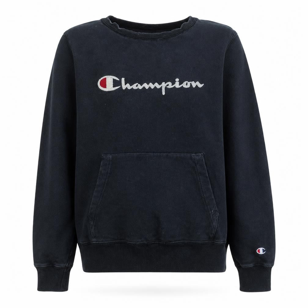 Champion Men's Black XS Crew Neck Pullover Sweatshirt