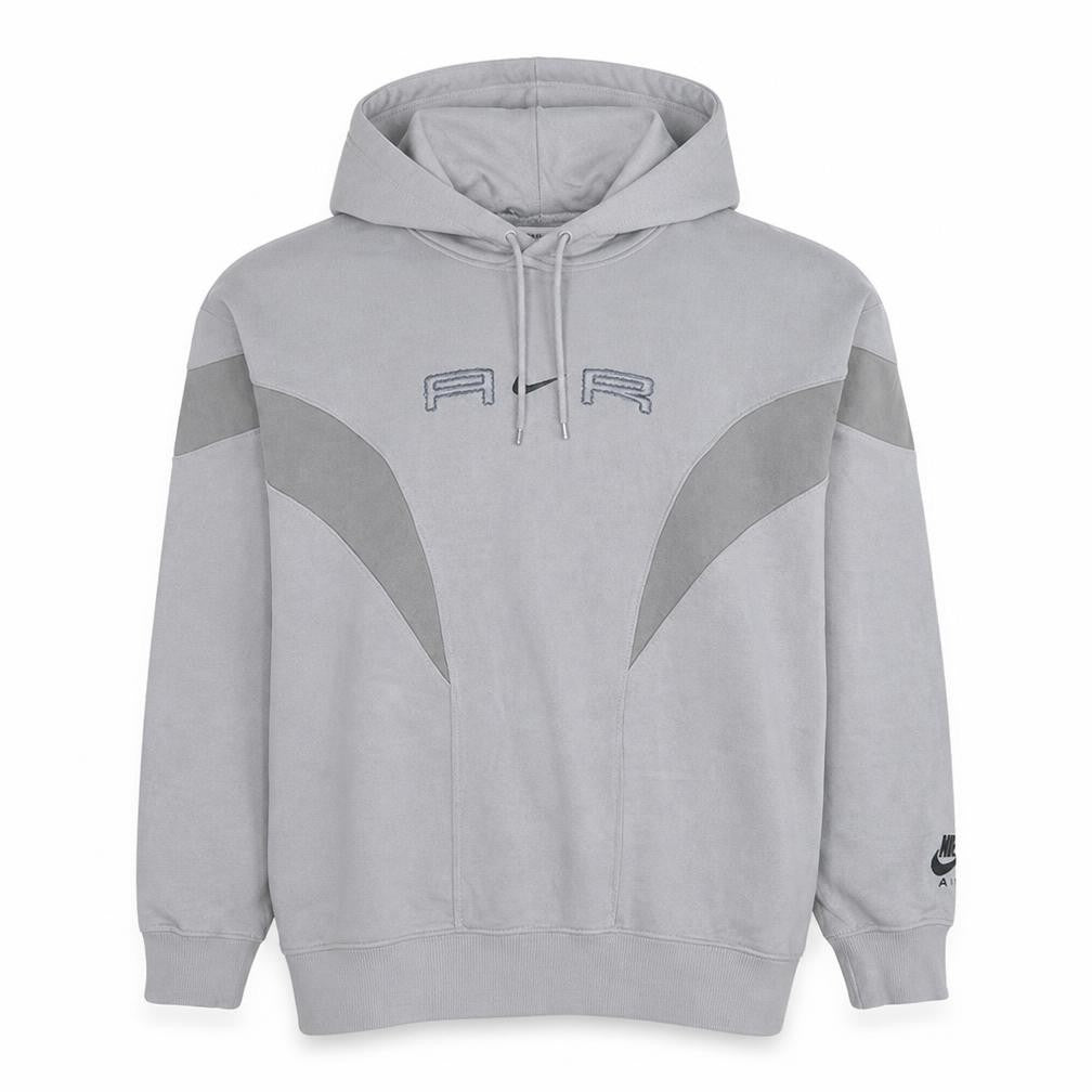 Nike Men's Grey AIR Pullover Hoodie Size M Regular Fit Fleece