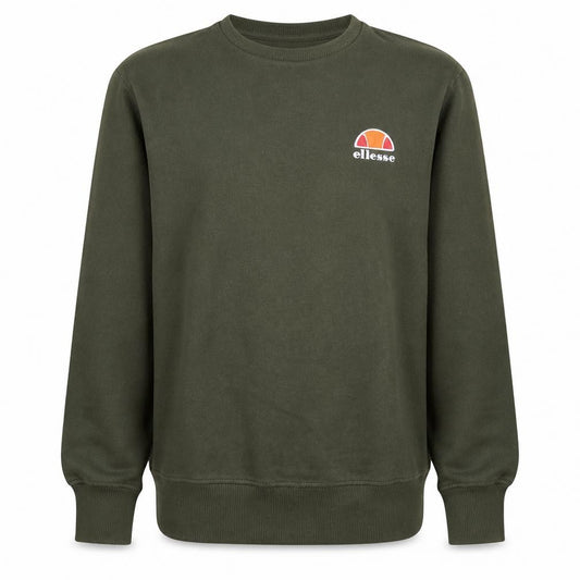 Ellesse Mens Green Crew Neck Pullover Sweatshirt Size M