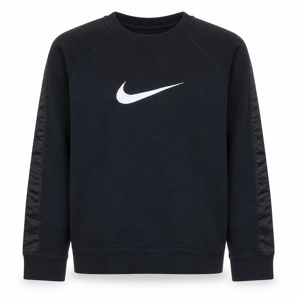 Nike Mens Black Classic Crew Neck Long Sleeve Sweatshirt