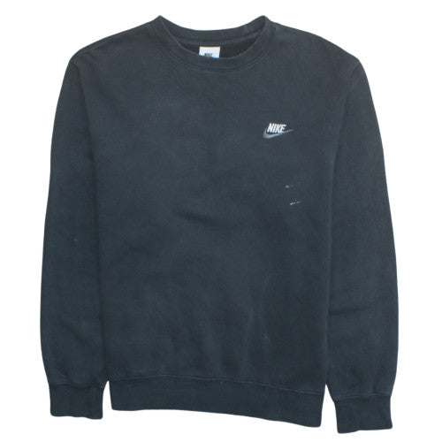 Nike Men's Black Pullover Crew Neck Sweatshirt M Regular Fit