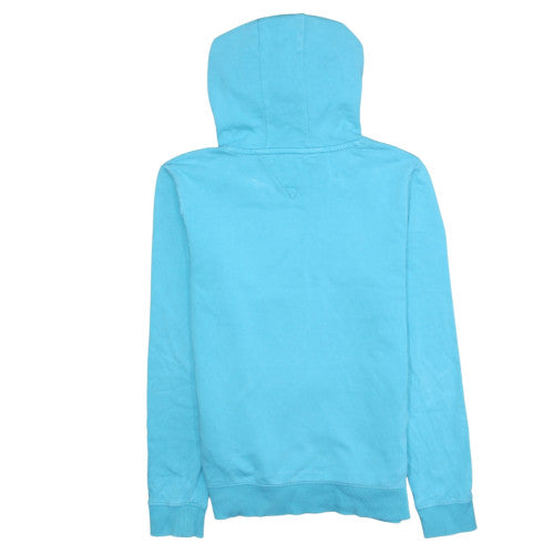 Tommy Hilfiger Blue Teens Pullover Hoodie Size 164 Logo Print