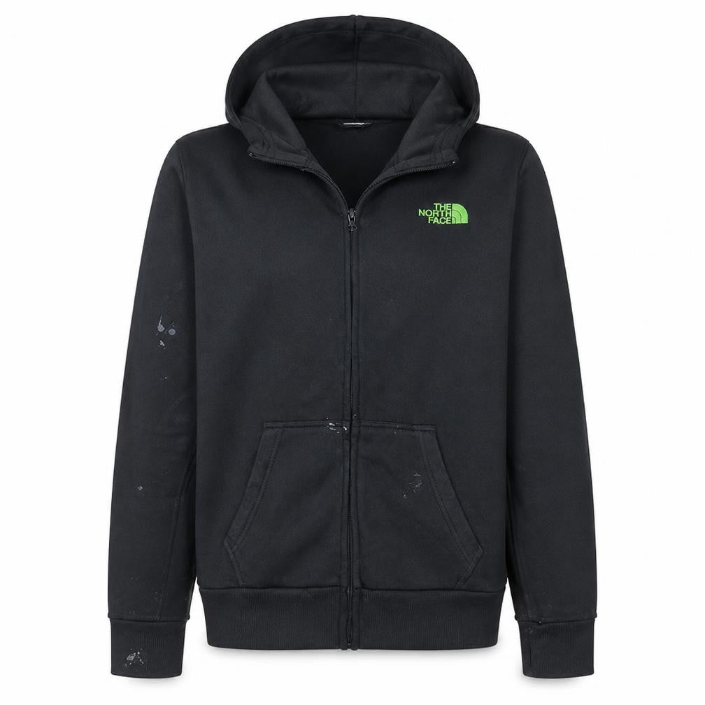 The North Face Men's Black M Full Zip Fleece Hoodie