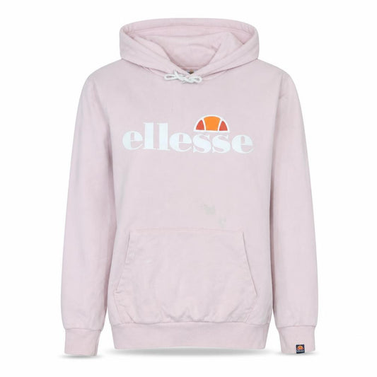 Ellesse Womens Pink Pullover Hoodie Size M Hooded Logo Sweatshirt