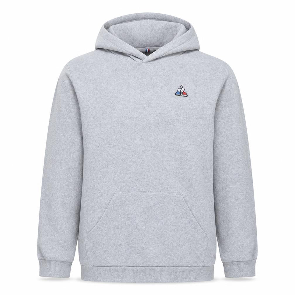 Le Coq Sportif Men’s Grey 2XL Pullover Hoodie with Logo