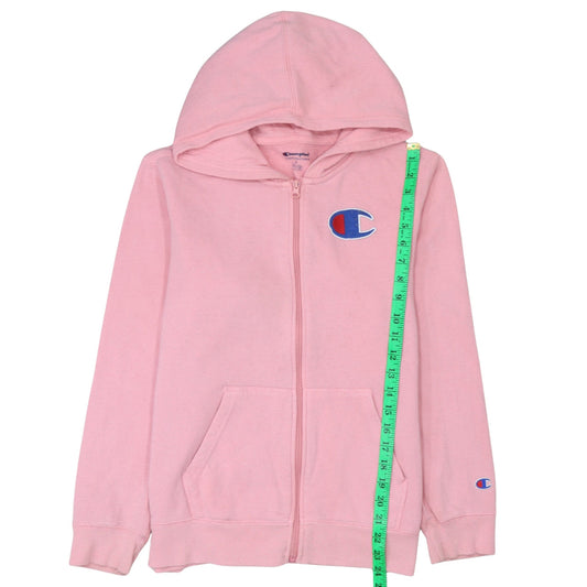 Champion Womens Pink Full Zip Hoodie XL Classic Fit Casual