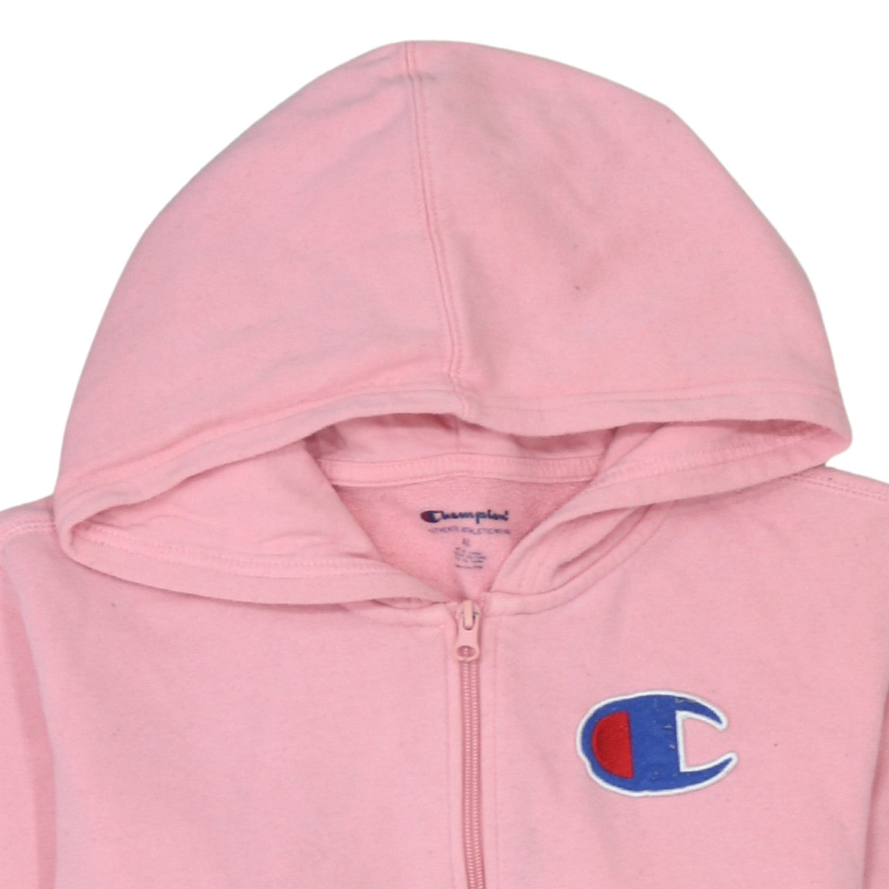 Champion Womens Pink Full Zip Hoodie XL Classic Fit Casual