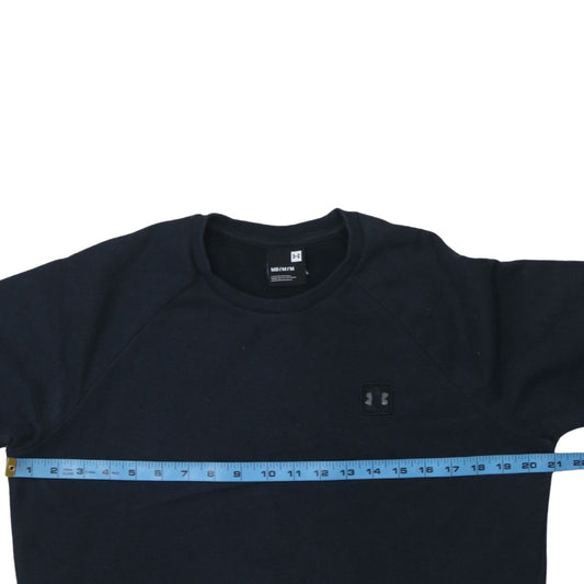 Under Armour Men's Black M Crew Neck Pullover Sweatshirt
