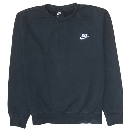 Nike Men's Black Small Pullover Crew Neck Sweatshirt