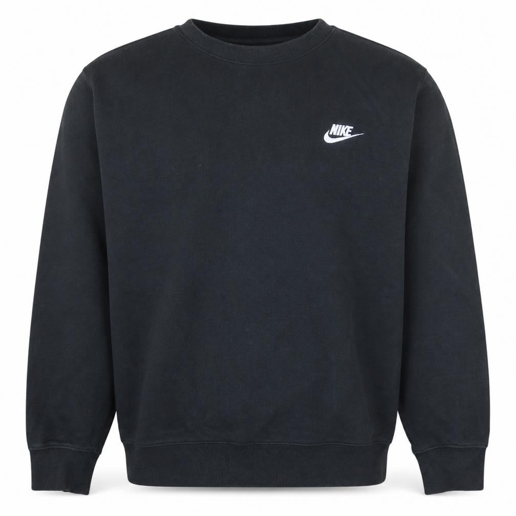 Nike Men's Black Small Pullover Crew Neck Sweatshirt