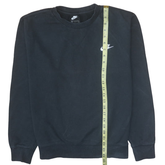Nike Men's Black Small Pullover Crew Neck Sweatshirt