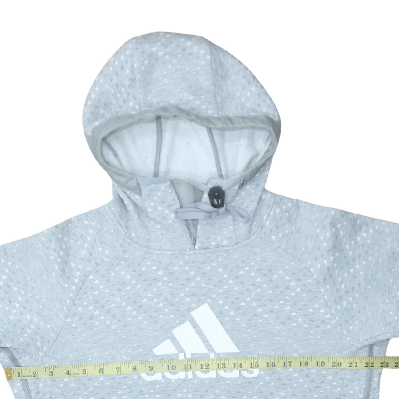 Adidas Men's Grey Pullover Hoodie Size M Sportswear Jumper