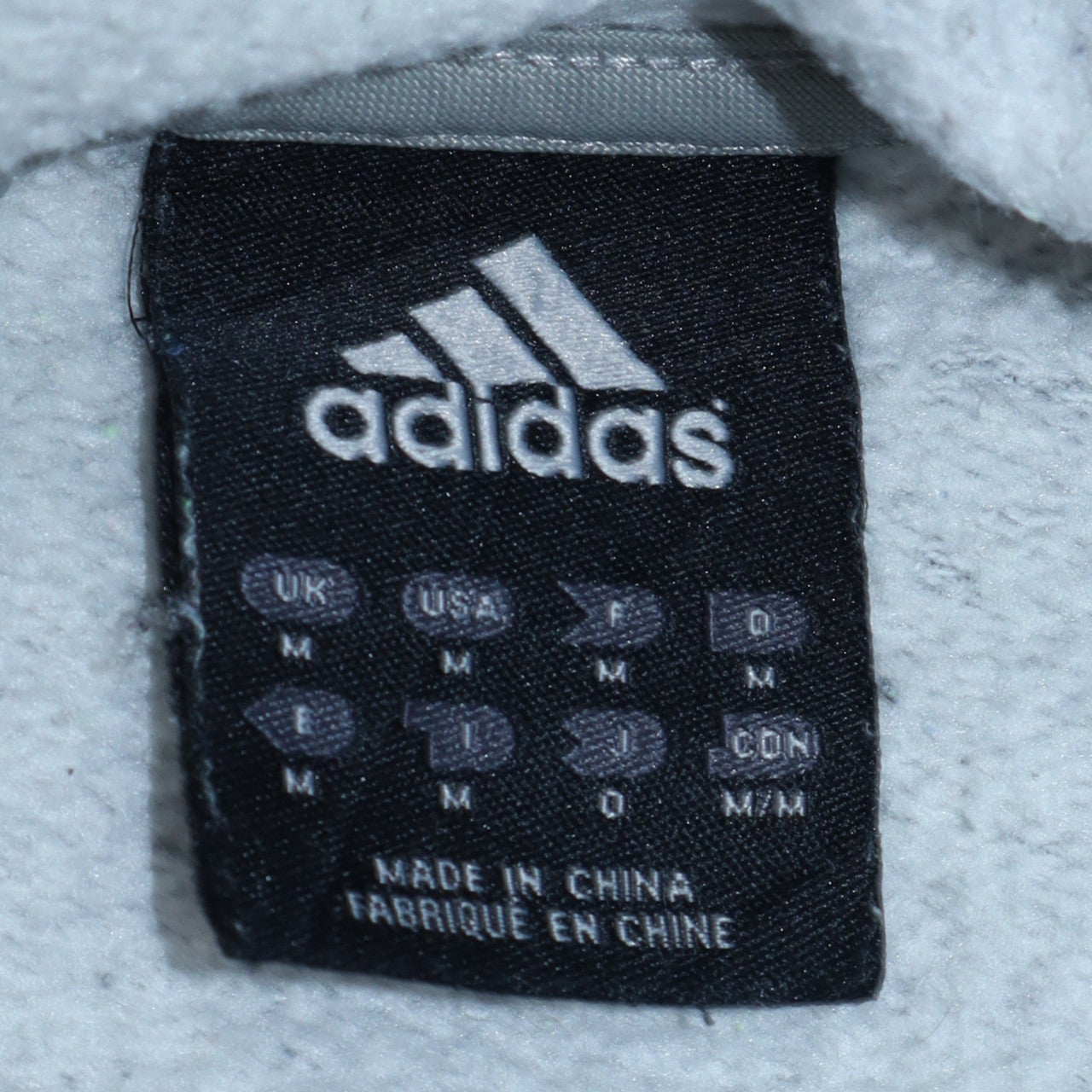 Adidas Men's Grey Pullover Hoodie Size M Sportswear Jumper