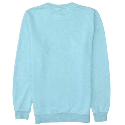 Puma Men's Blue Crew Neck Pullover Sweatshirt Size S