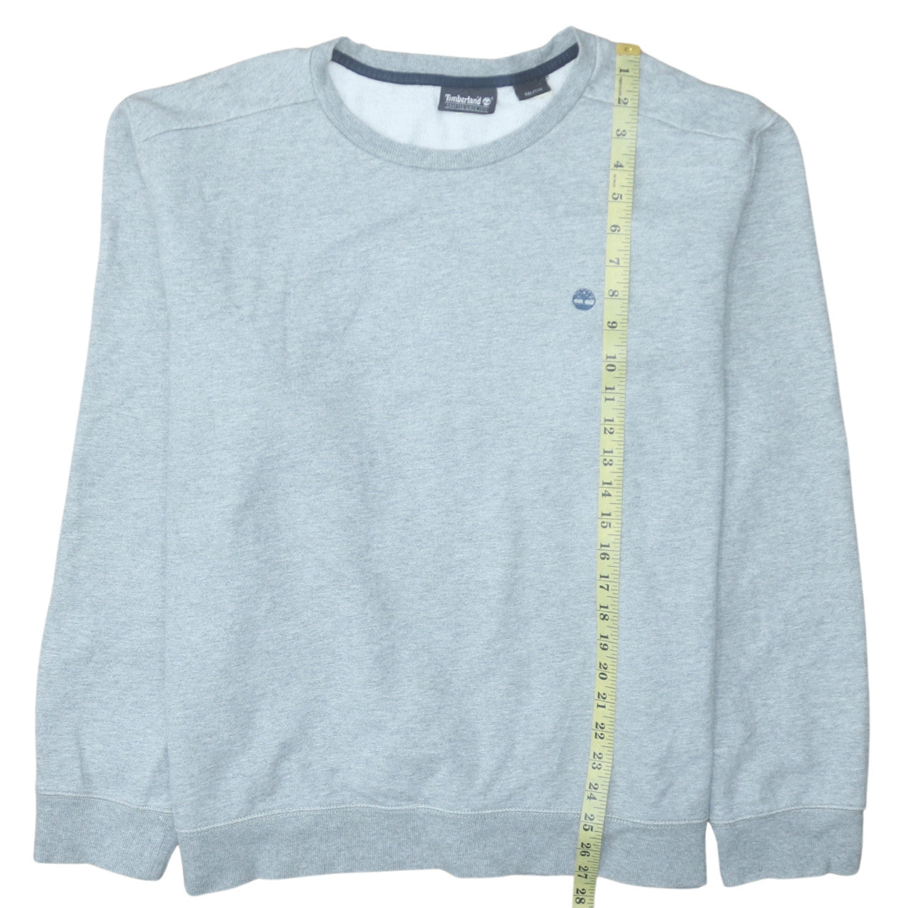 Timberland Mens Grey Crew Neck Fleece Pullover Sweatshirt L
