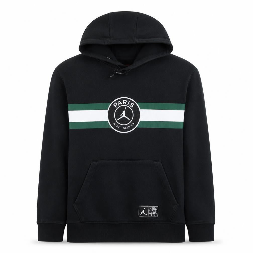 Jordan Paris Saint-Germain Black Men's Pullover Hoodie M