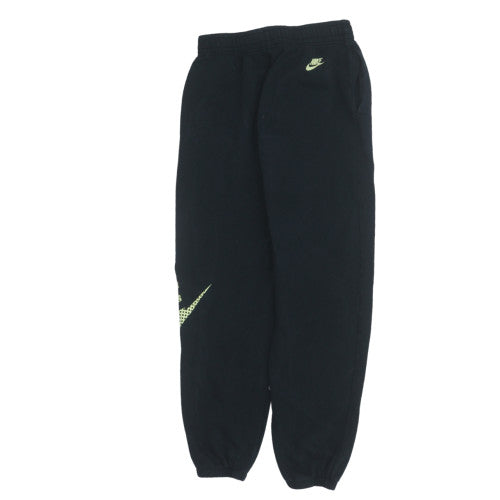 Nike Boys Black L Jogger Sweatpants with Elastic Waist and Pockets