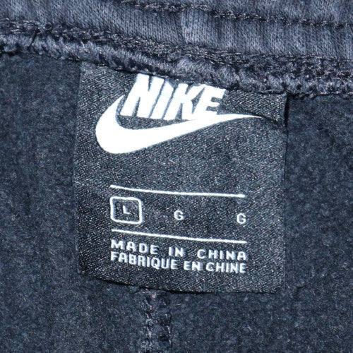 Nike Boys Black L Jogger Sweatpants with Elastic Waist and Pockets