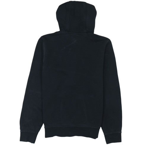 Nike Womens Black Pullover Hoodie Small Fleece Lined Casual