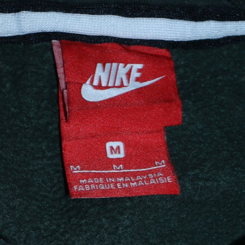 Nike Mens Black M Pullover Hoodie Sportswear Graphic Fleece