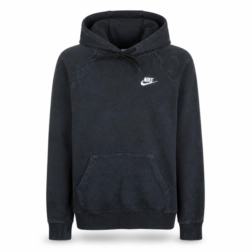 Nike Men's Black XS Pullover Hoodie with Logo and Kangaroo Pocket