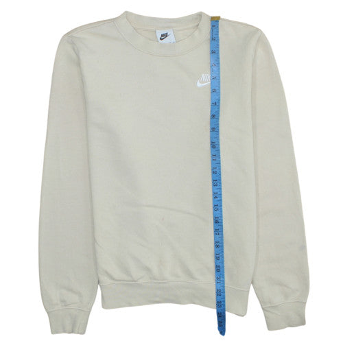 Nike Men's Beige XS Pullover Crew Neck Sweatshirt