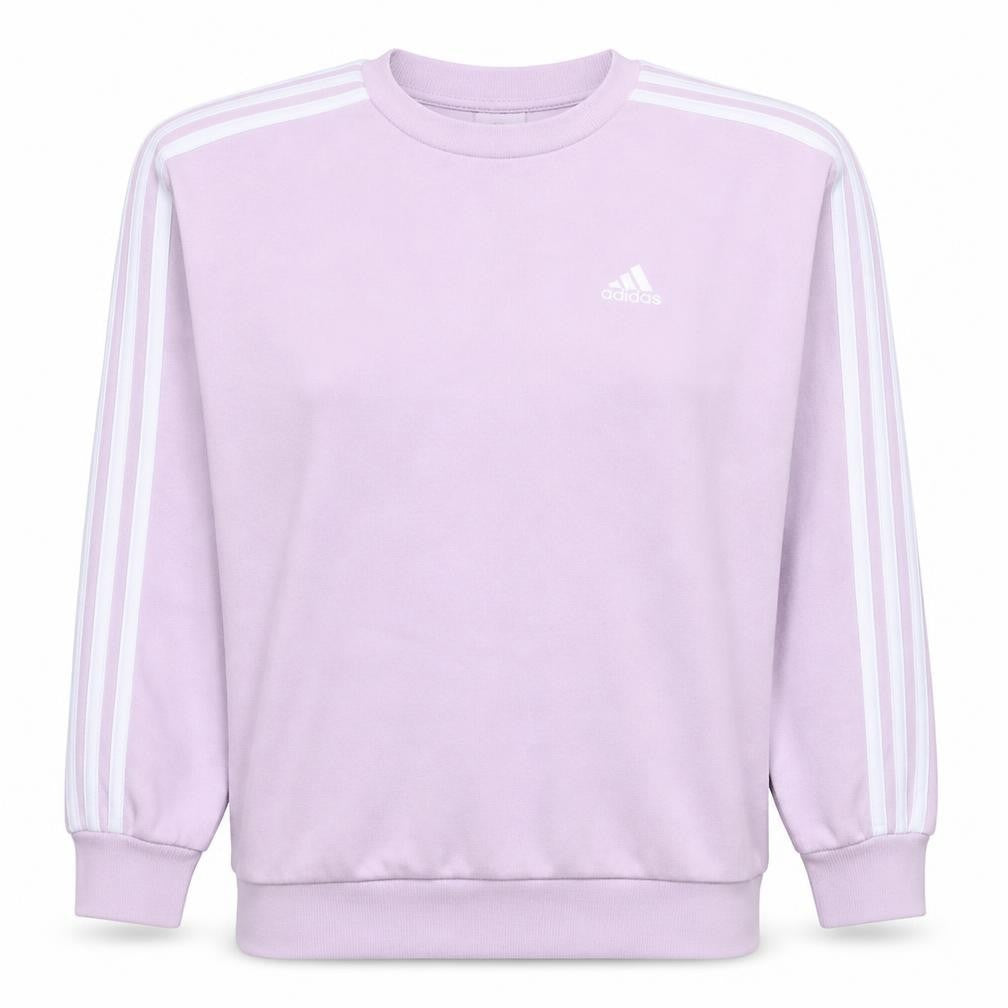 Adidas Women's Pink Crew Neck Pullover Sweatshirt XS Cotton Blend