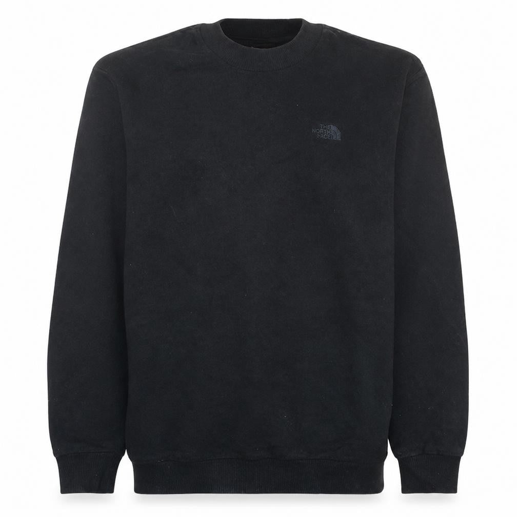 The North Face Men's Black Small Crew Neck Cotton Sweatshirt