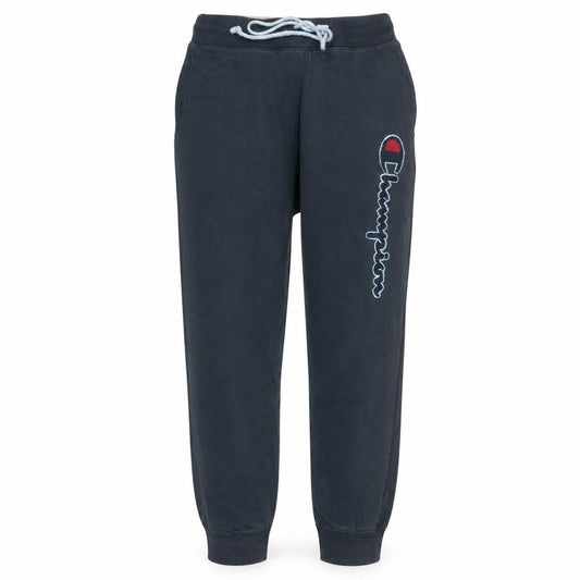 Champion Men's Black Small Logo Sweatpants Joggers Tapered Fit