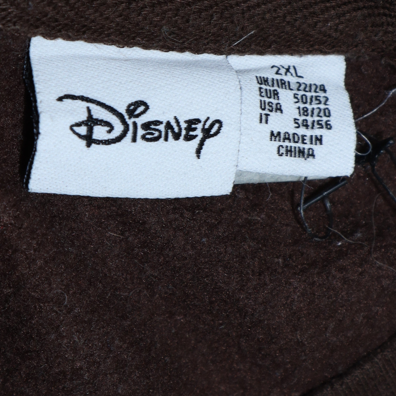 Disney Women Brown Bambi Pullover Sweatshirt 2XL