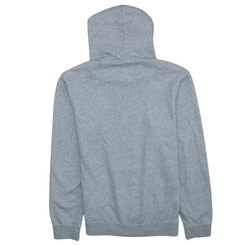 Champion Men's Grey Pullover Hoodie Medium Graphic Logo