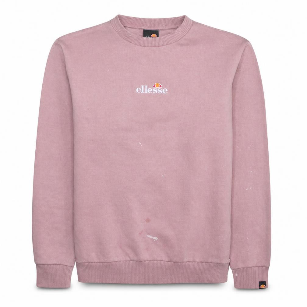 Ellesse Womens Pink Crew Neck Pullover Sweatshirt UK 12