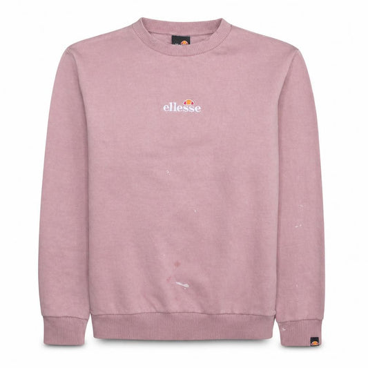 Ellesse Womens Pink Crew Neck Pullover Sweatshirt UK 12