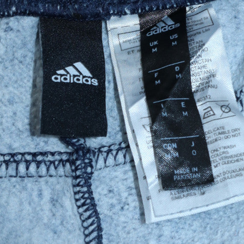 Adidas Men's Blue Regular Fit Fleece Jogger Sweatpants M