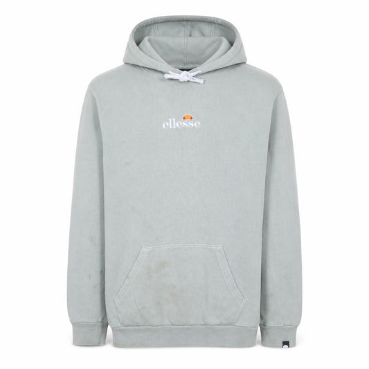 Ellesse Men's Grey Pullover Hoodie Size M Regular Fit Cotton